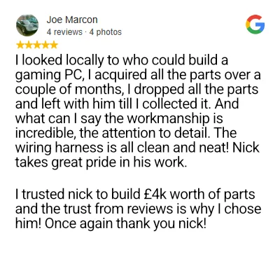 Joe Marcon Review